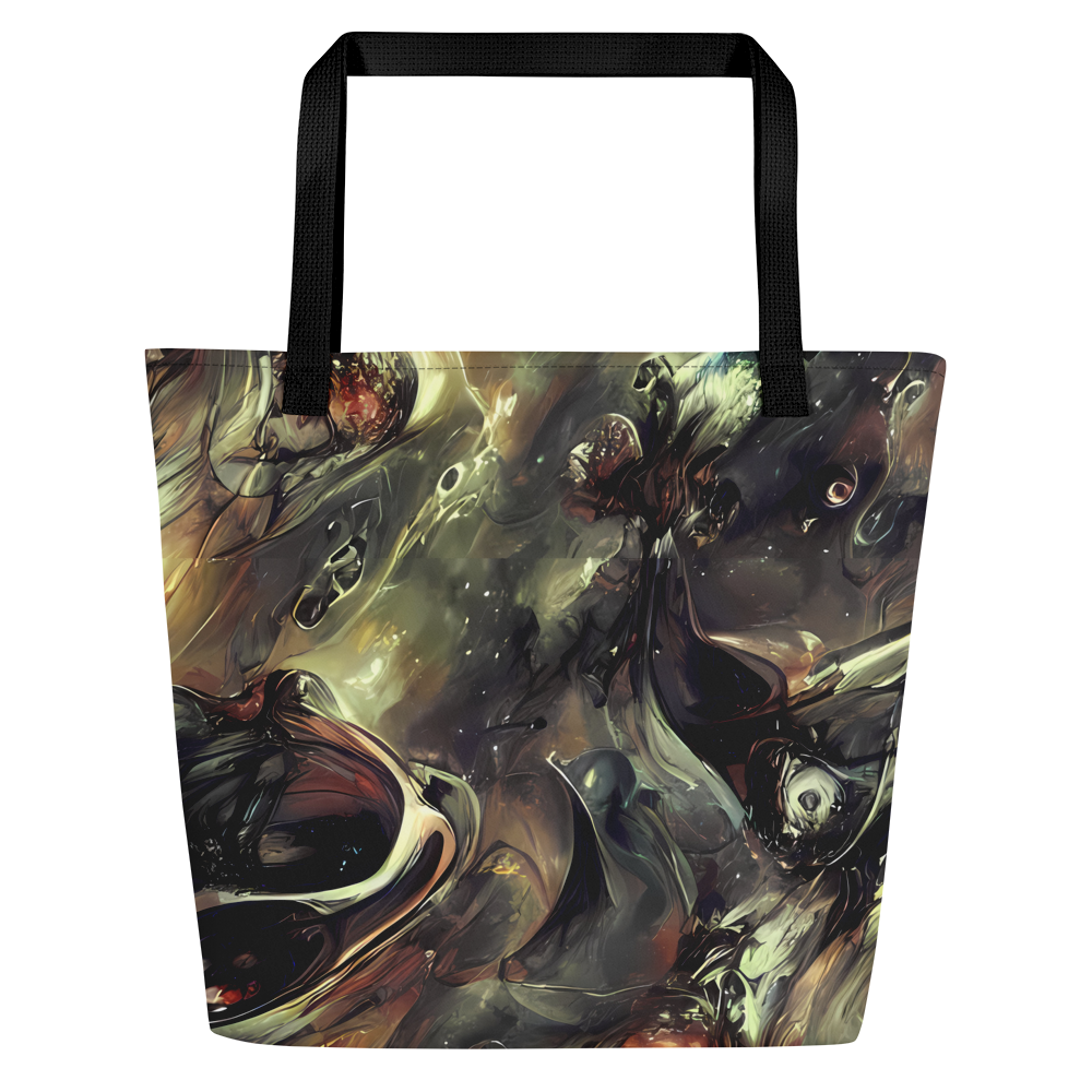 Large Tote Bag w/ Pocket - Chaos Crescendo