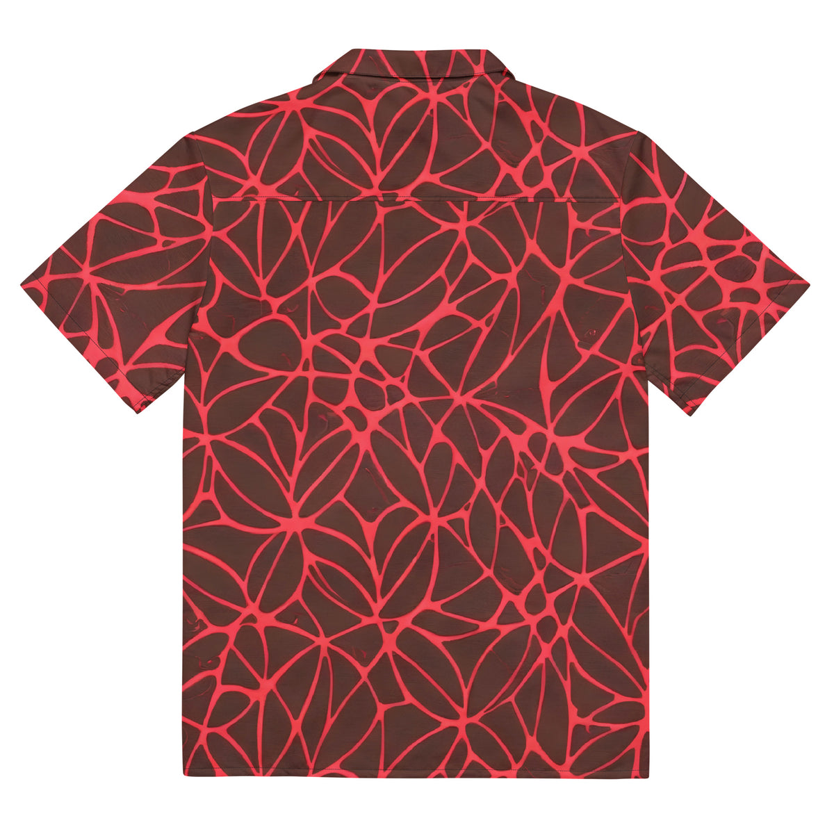 Button Shirt - Scarlet Vines