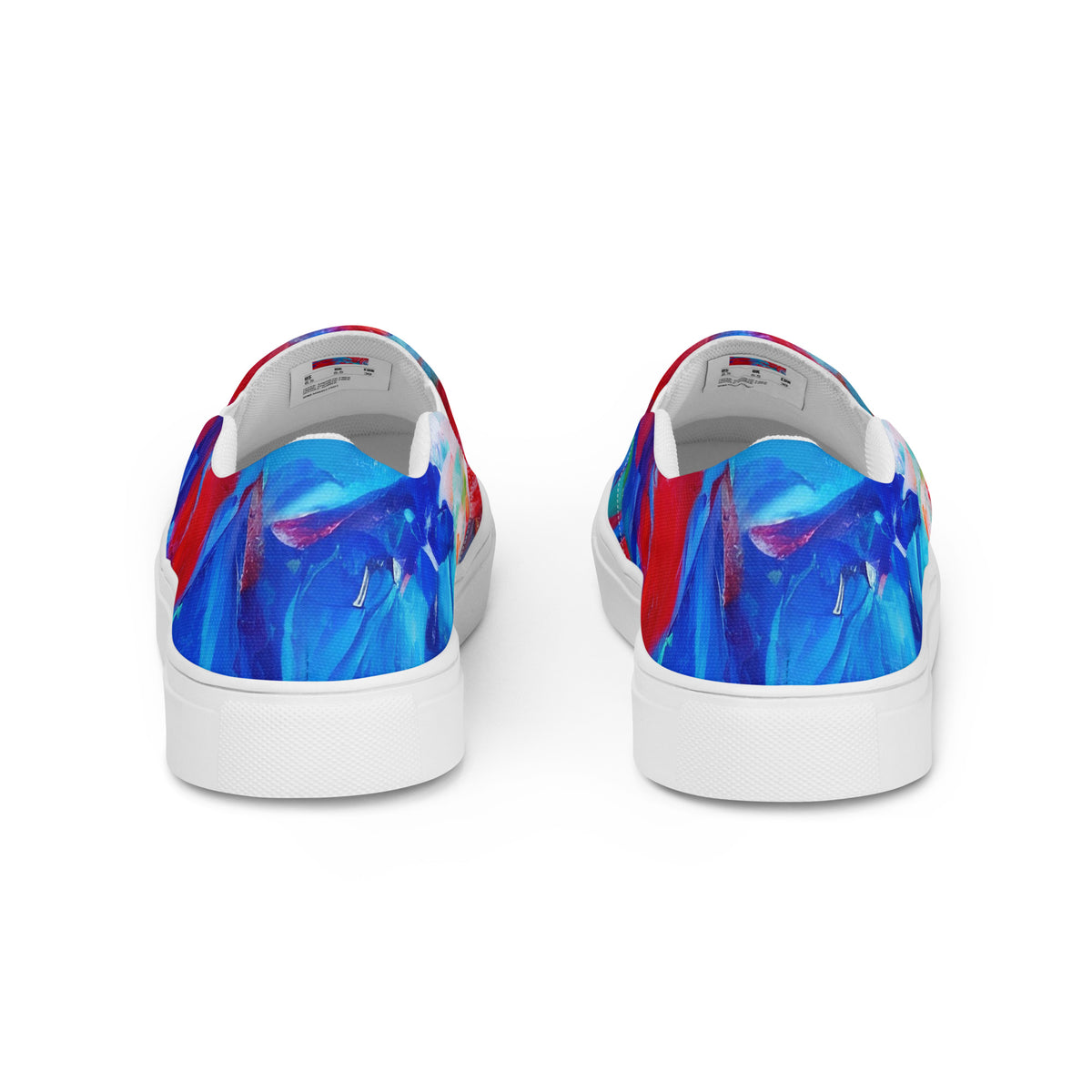 Men's Slip-On Canvas Shoes - Eclectic Breeze