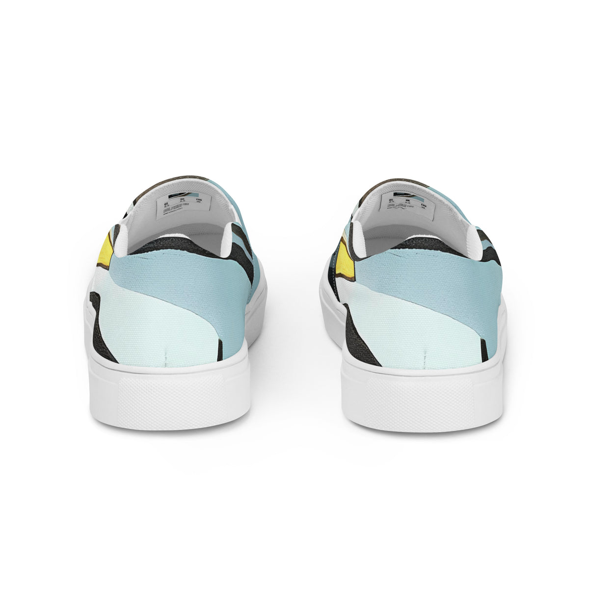 Men's Slip-On Canvas Shoes - Circuit Vision