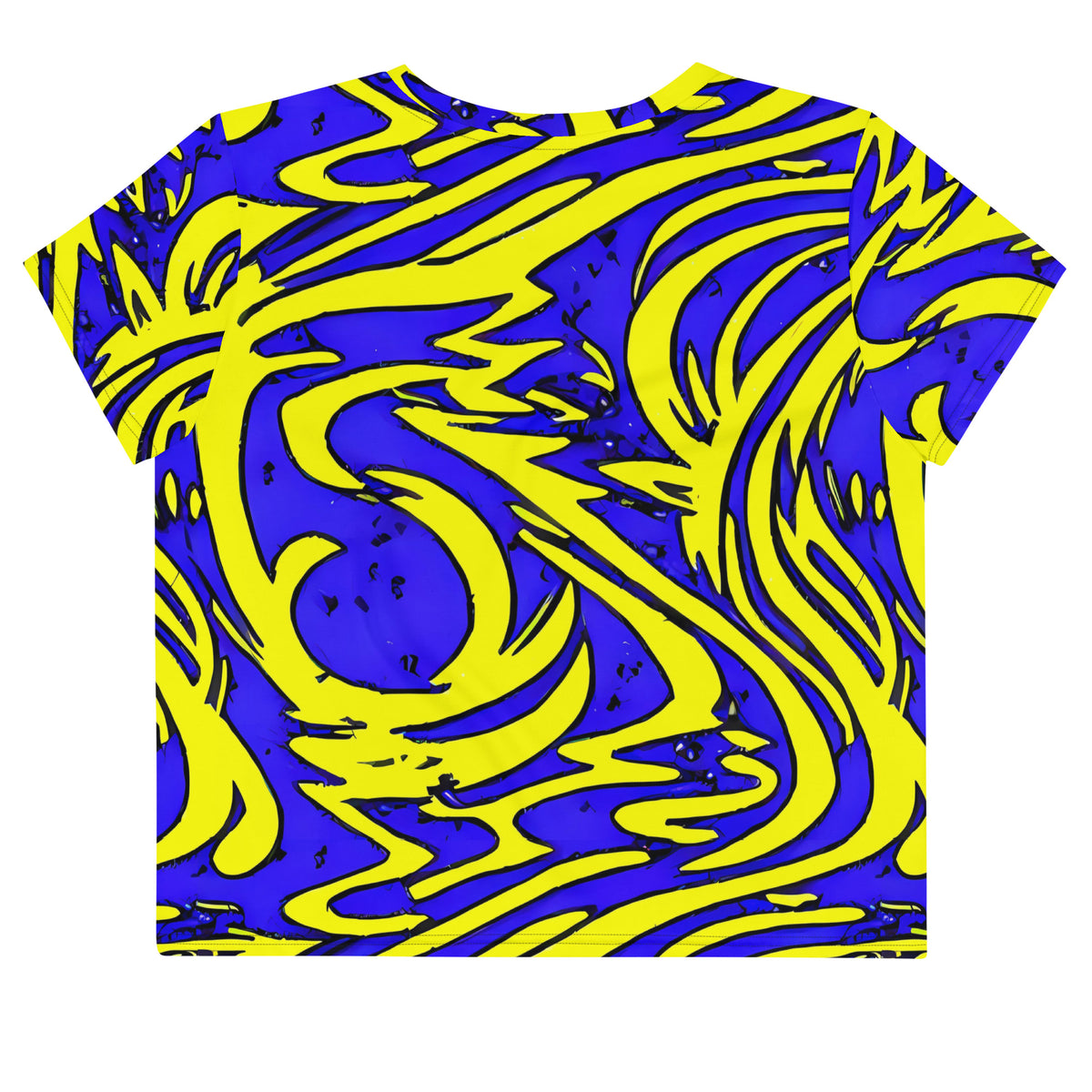Women's Crop Tee - Fleeting Firefly