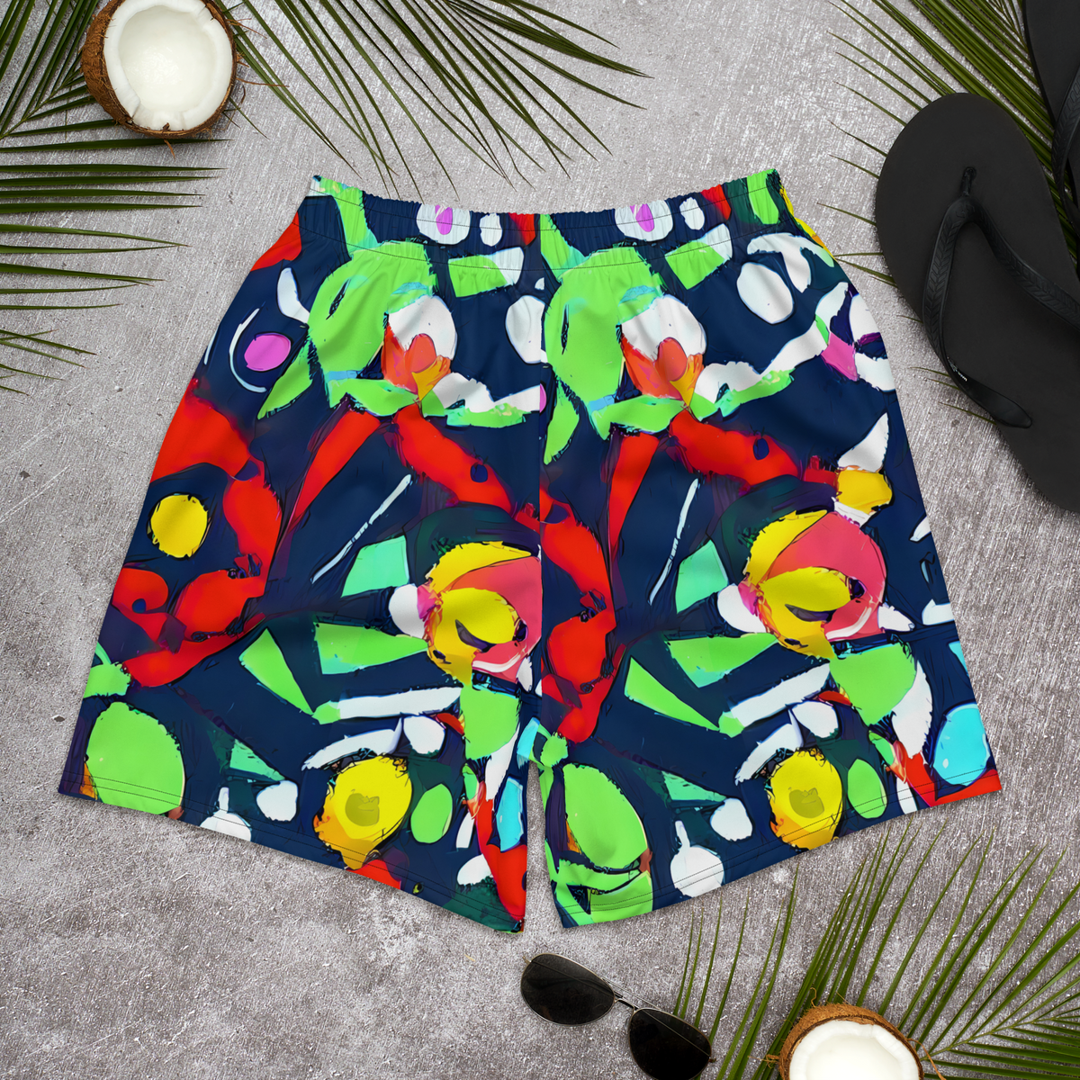 Men's Athletic Shorts - Chagall's Dream