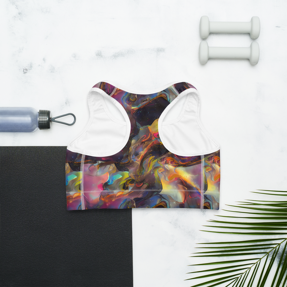Sports Bra - Cosmic Fusion