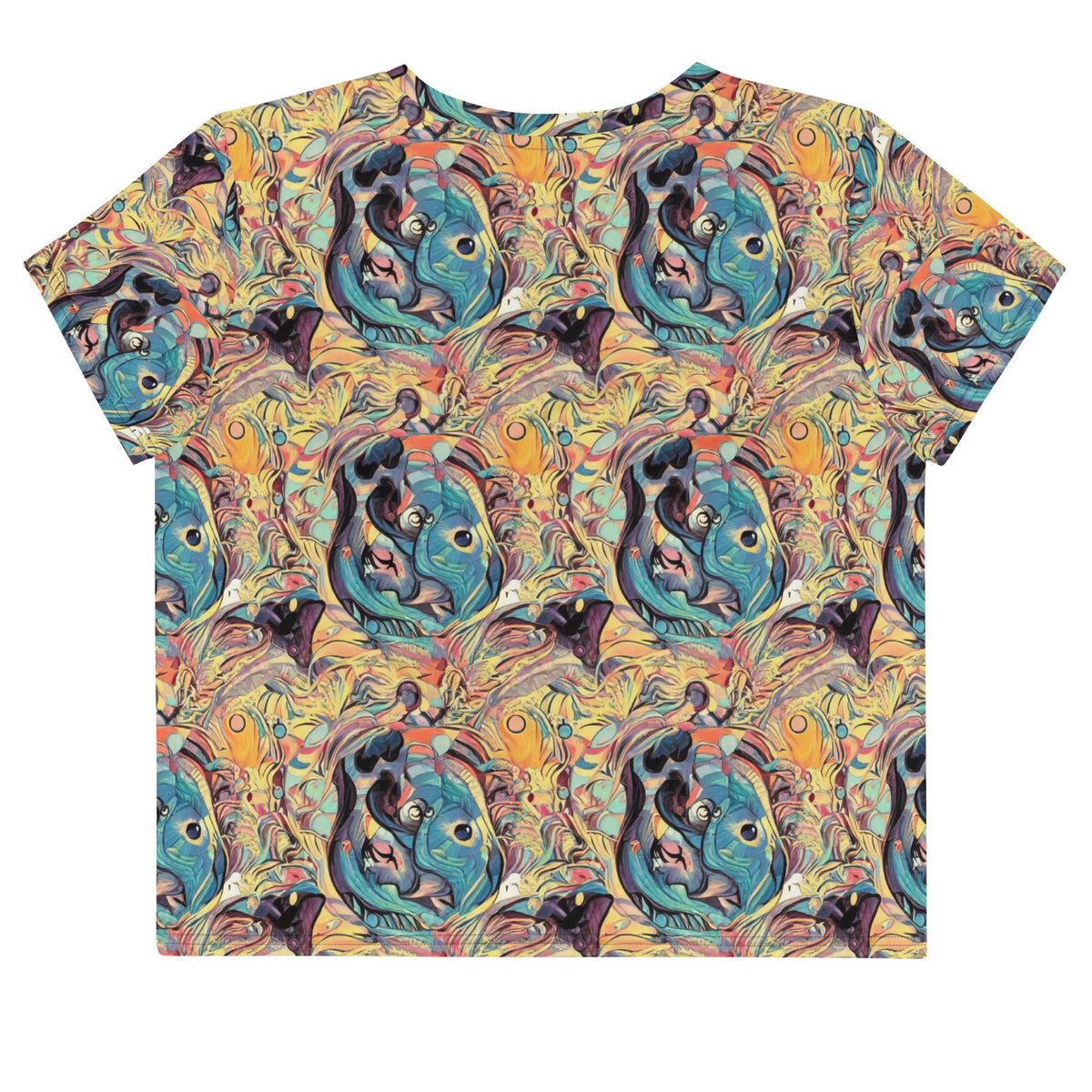 Women's Crop Tee - Harmonic Dream