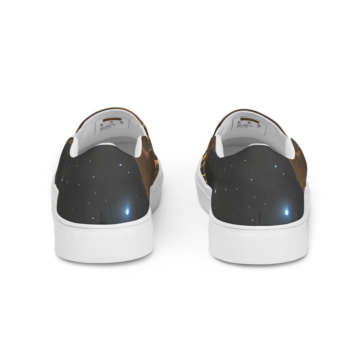 Men's Slip-On Canvas Shoes - Ethereal Coils