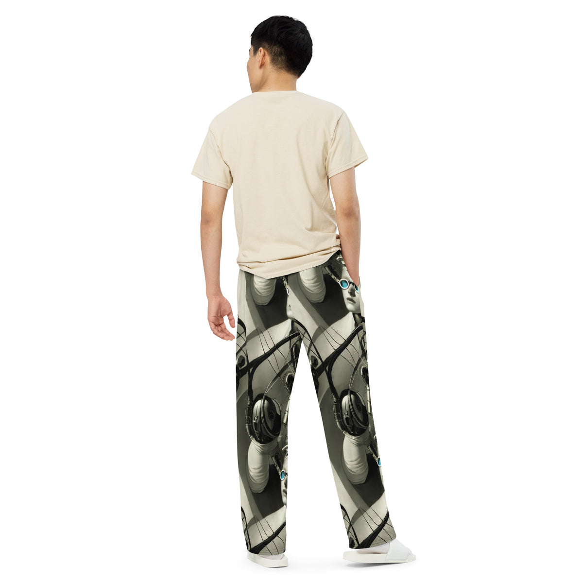 Wide-Leg Pants - Cyber Reverie