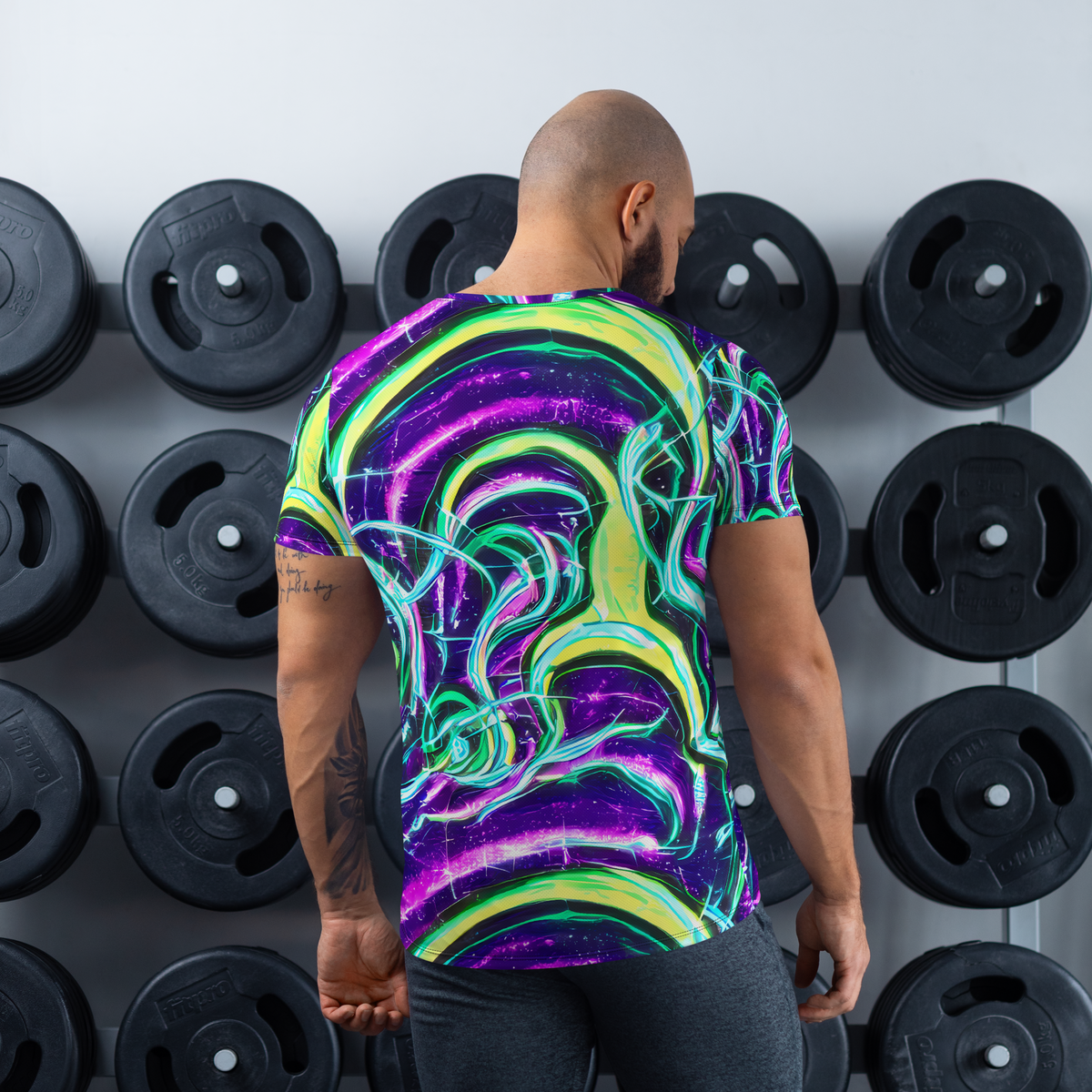 Men's Athletic T-Shirt - Quesnel's Vortex