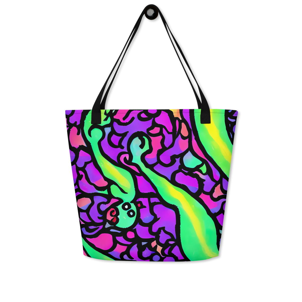 Large Tote Bag w/ Pocket - Kent's Crescendo