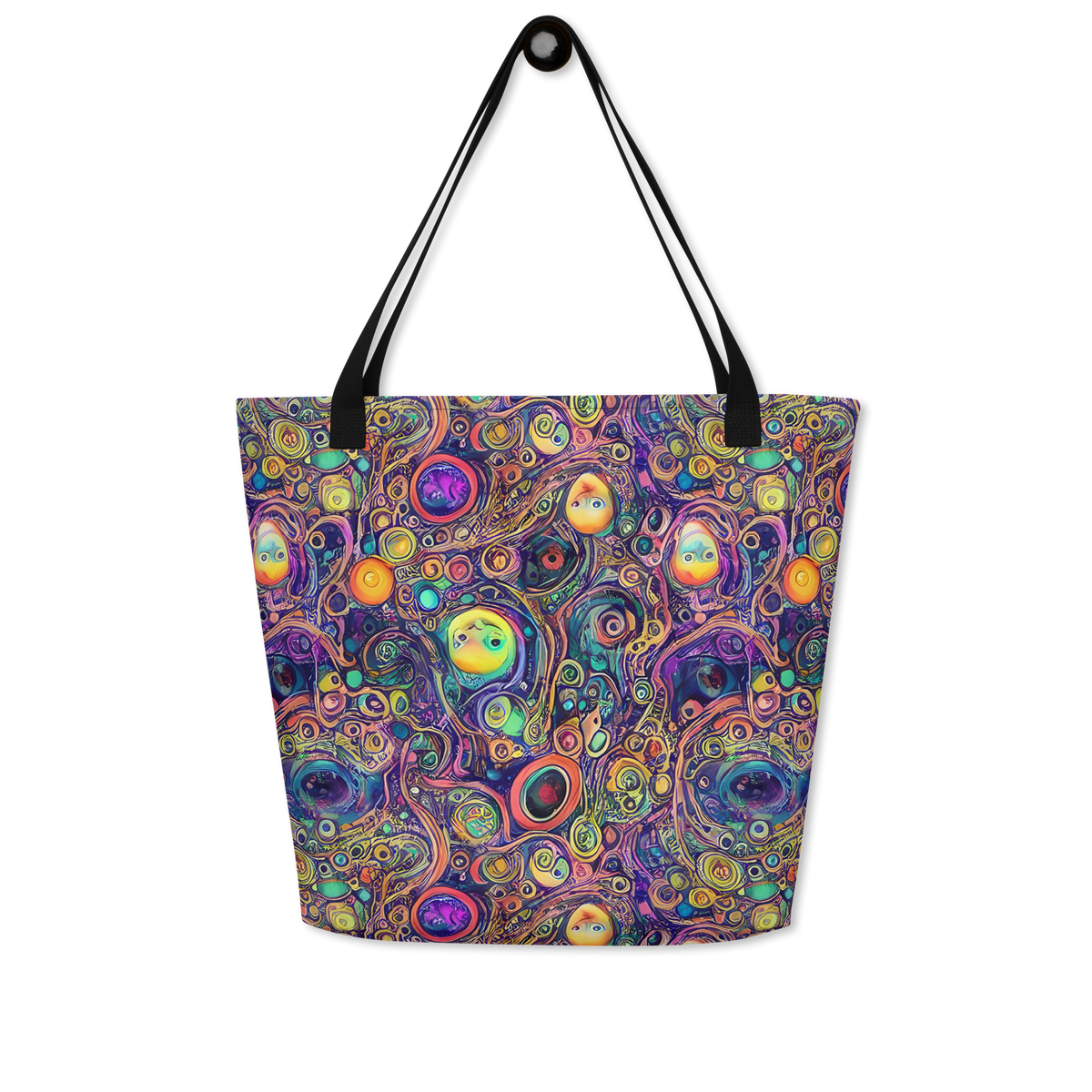 Large Tote Bag w/ Pocket - Jansson's Nebula