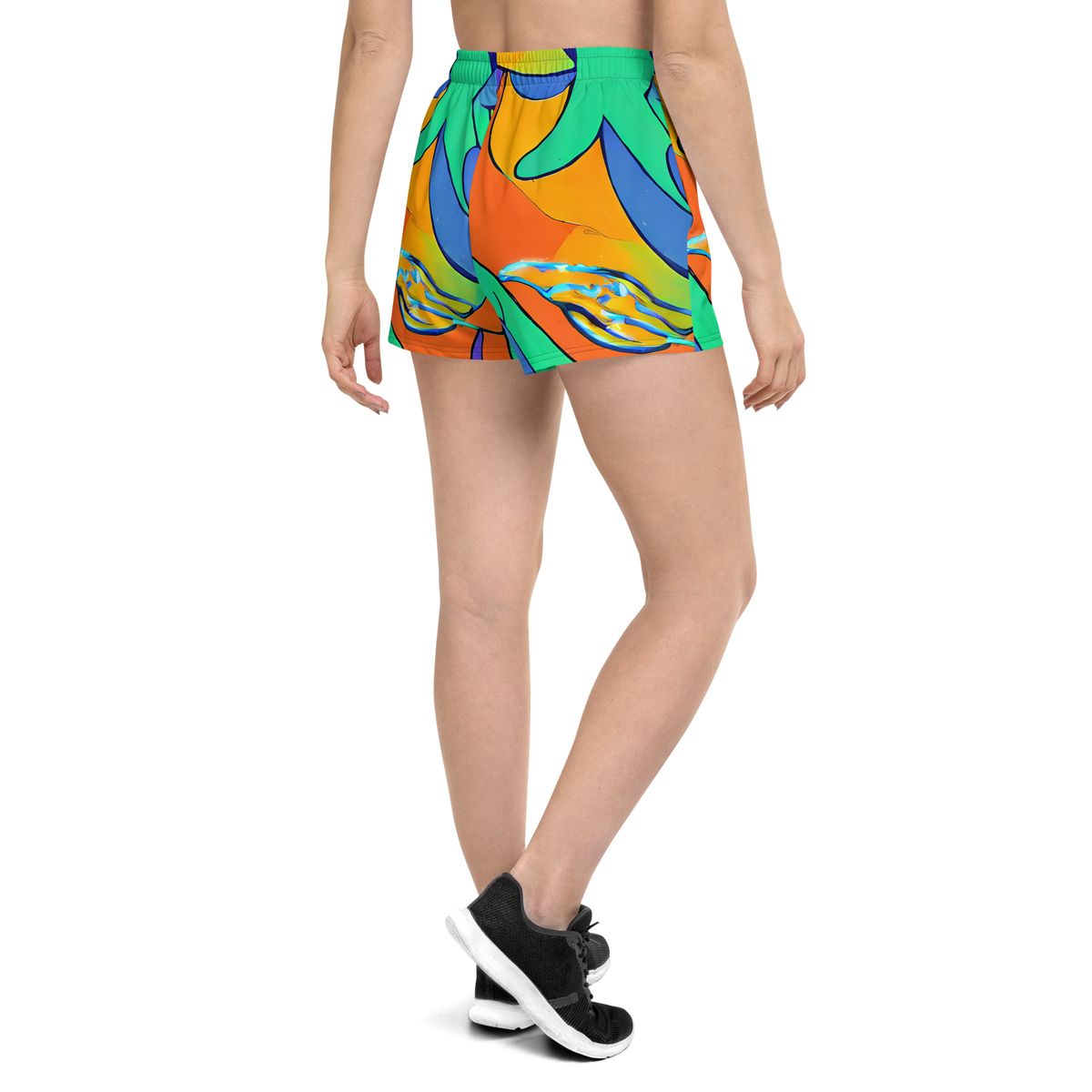 Women’s Athletic Shorts - Archipenko Dream