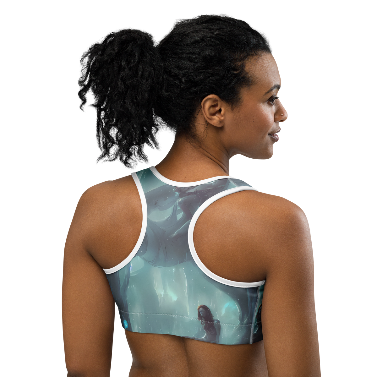 Sports Bra - Liquid Serenity