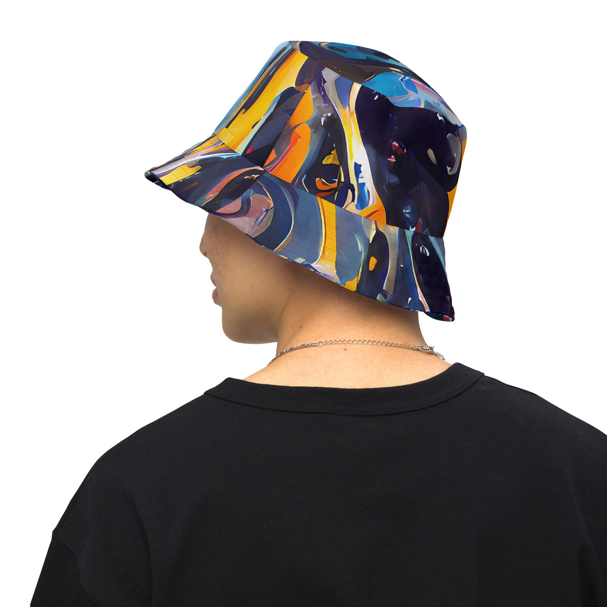 Reversible Bucket Hat - Vivid Whirl
