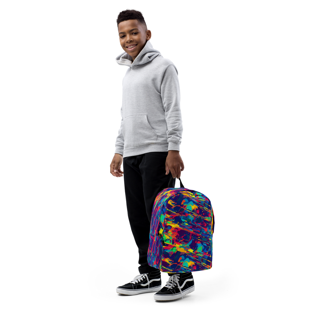 Minimalist Backpack - Spectrum Streaks