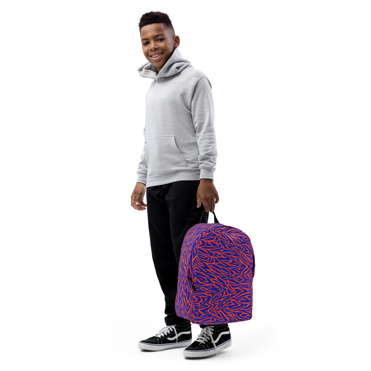 Minimalist Backpack - Sapphire Swirl