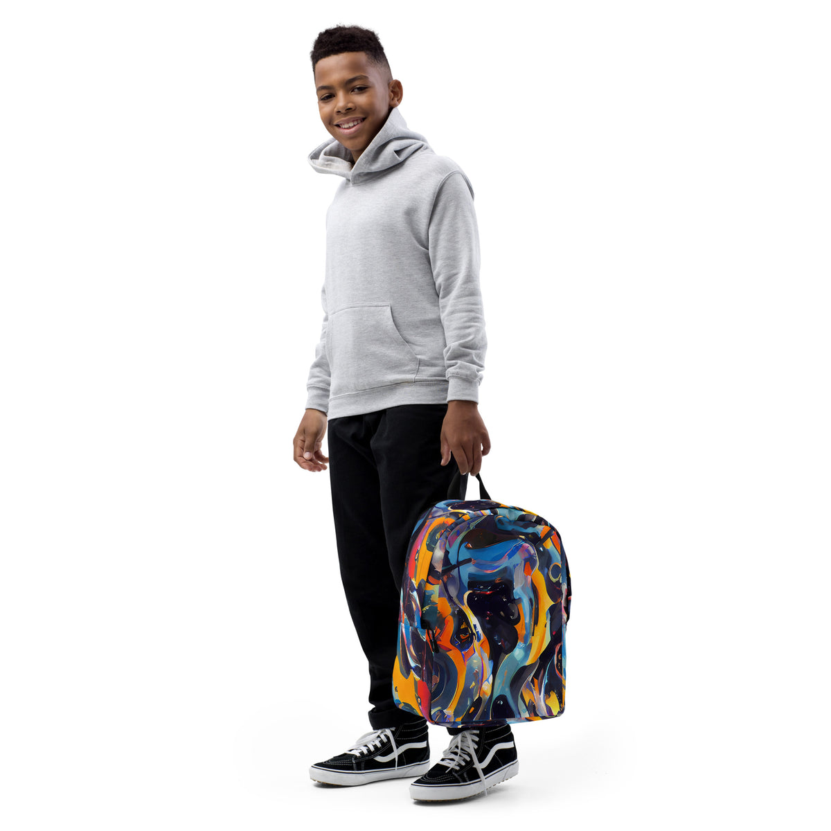 Minimalist Backpack - Vivid Whirl