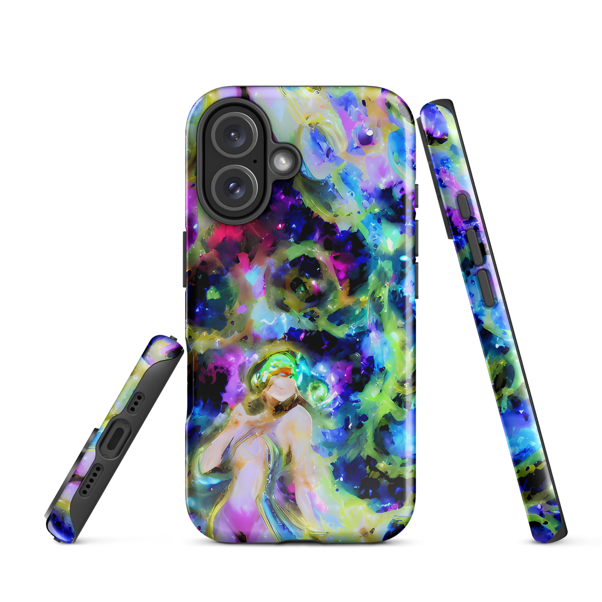 Tough Case for iPhone® - Fantasy Spiral