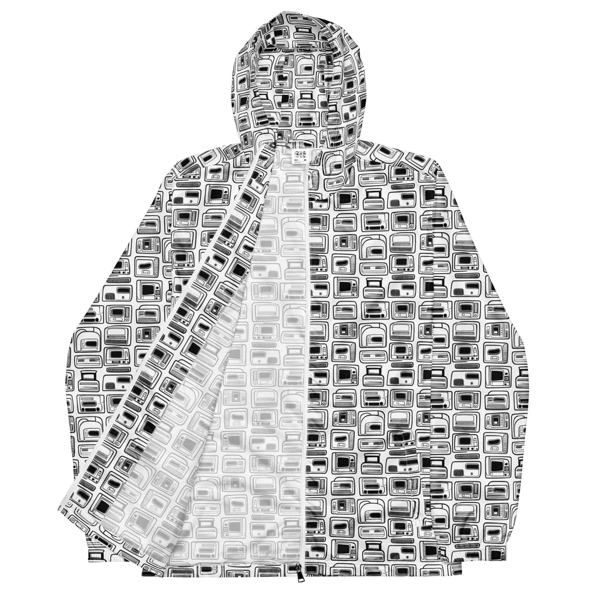 Men's Windbreaker - Techno Echo