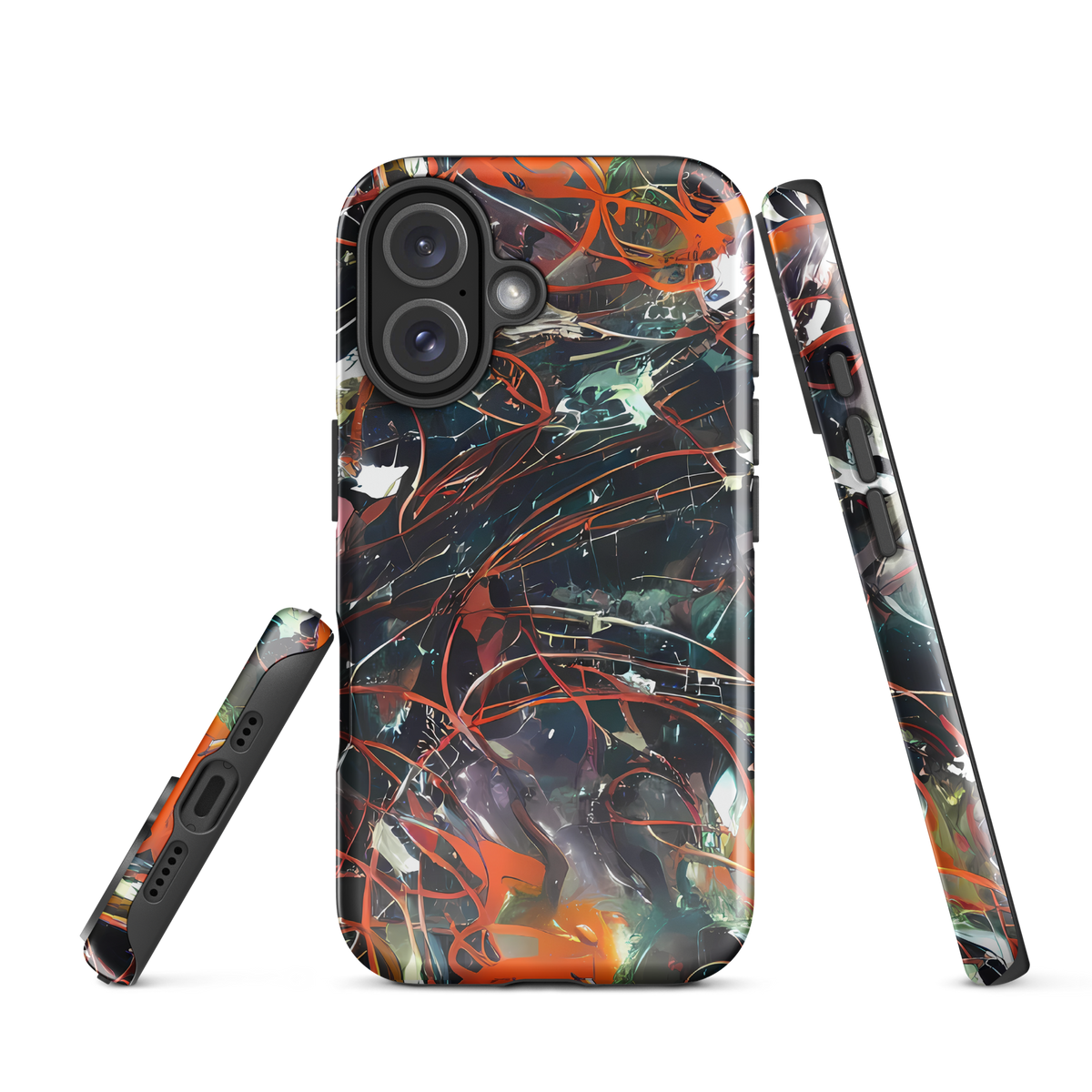 Tough Case for iPhone® - Chaos Canvas