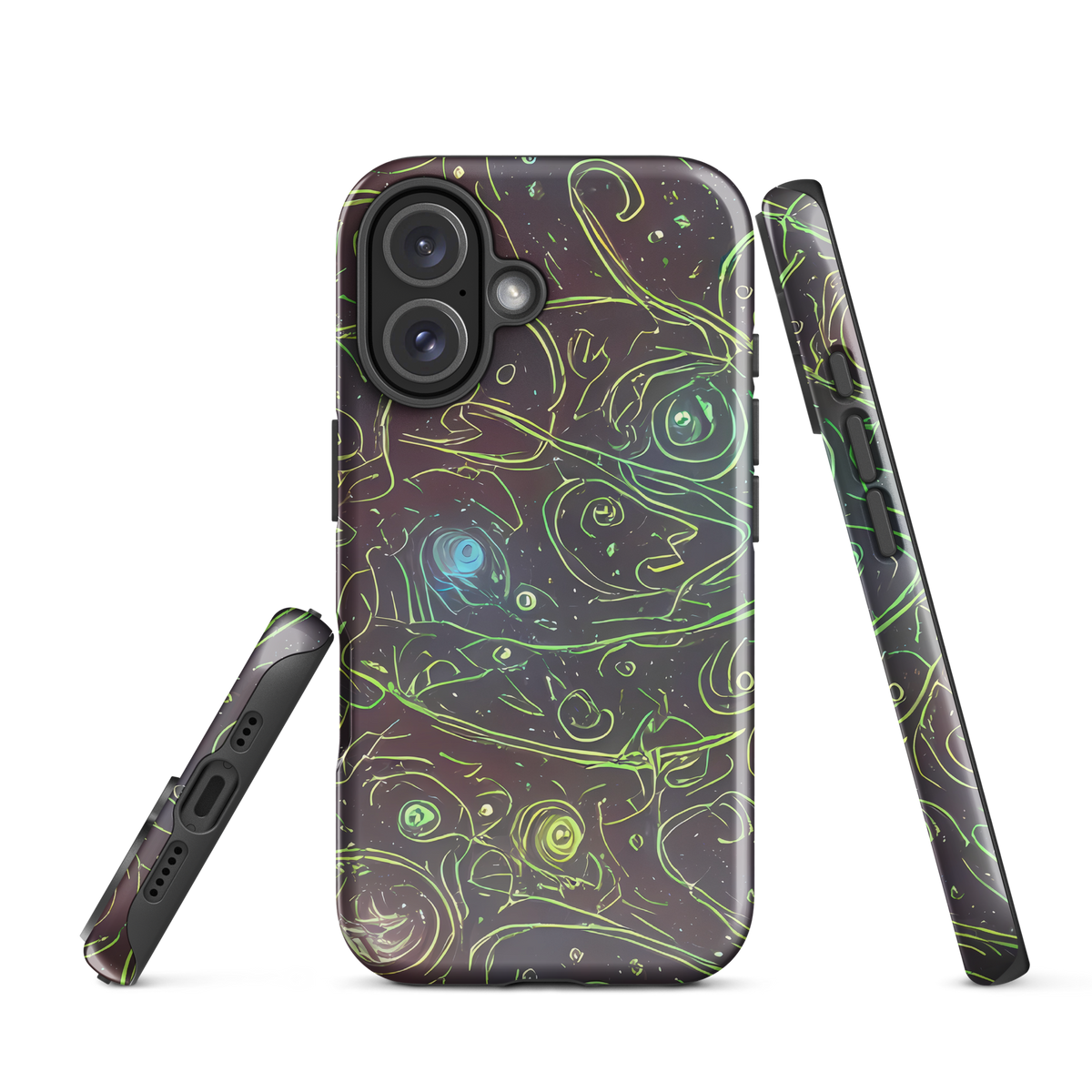 Tough Case for iPhone® - Starfield Scrolls
