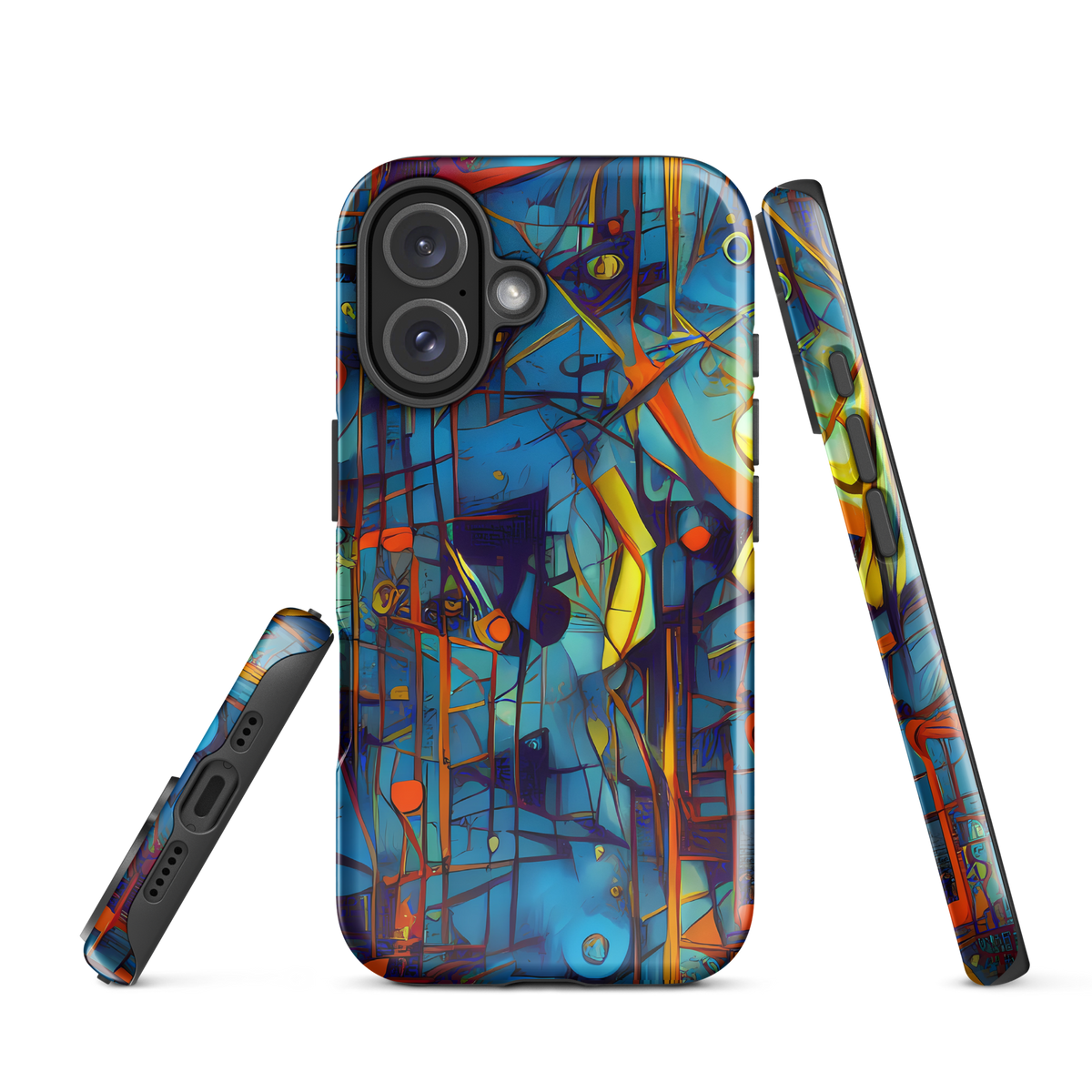 Tough Case for iPhone® - Abstract Eddy