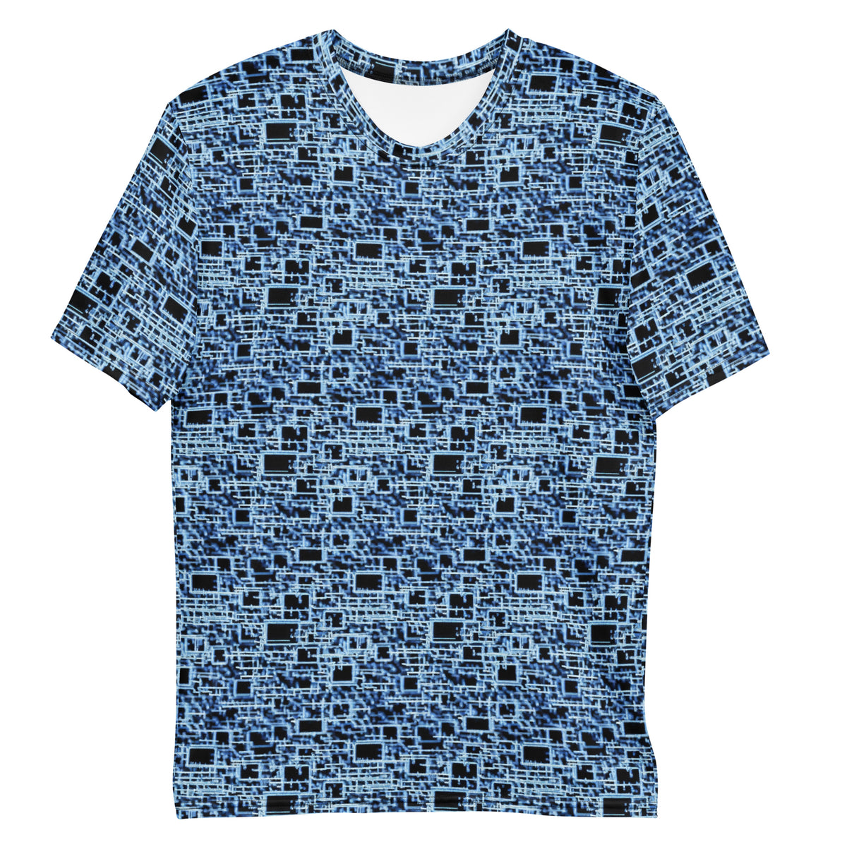 Men's Crew Neck T-Shirt - Circuit Frost