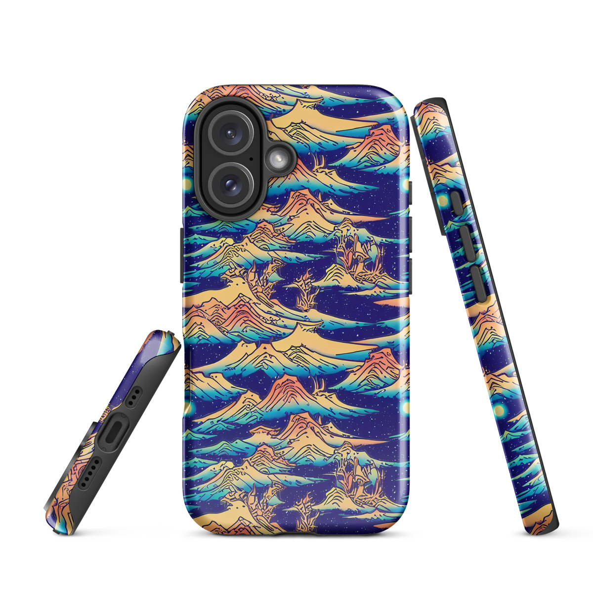 Tough Case for iPhone® - Mystical Mountain Mirage