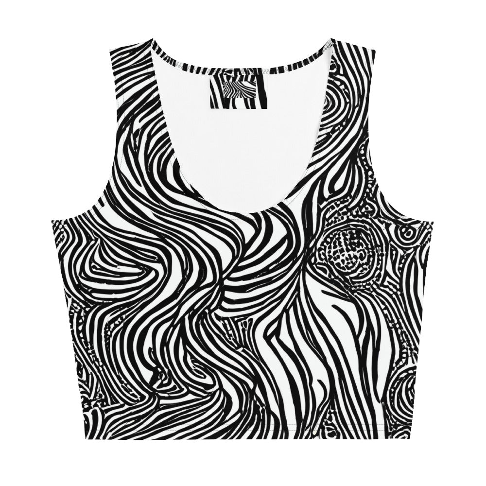 Crop Top - Tidal Tangle