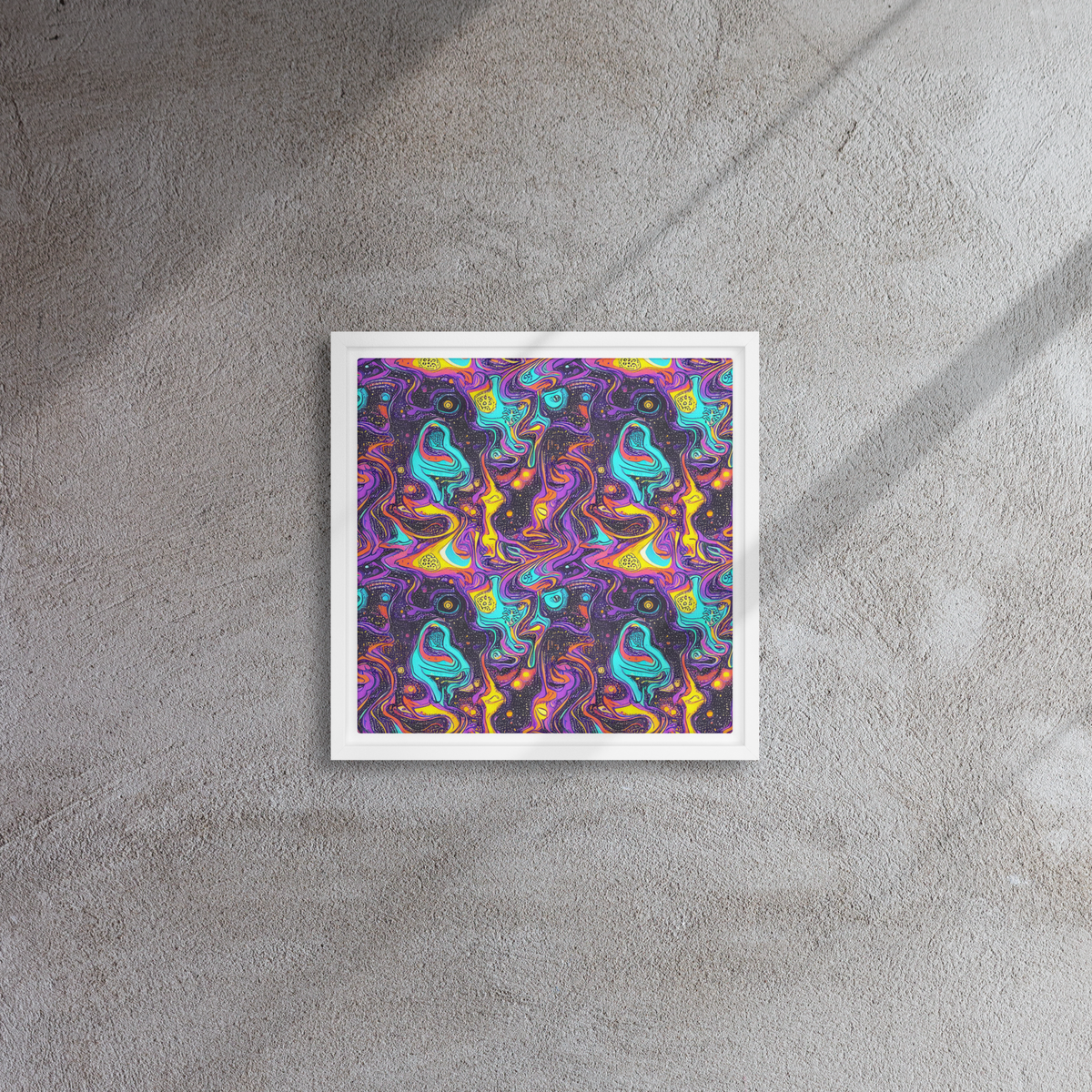 Framed Canvas - Hutty Nebula