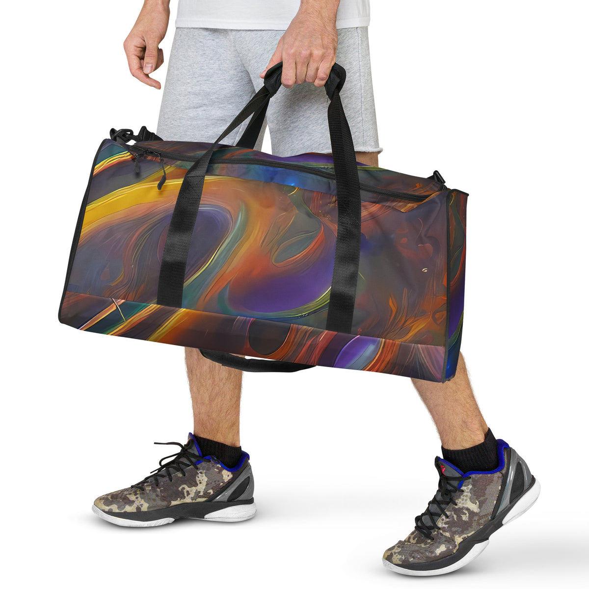 Duffle Bag - Pre-Raphaelite Ripple