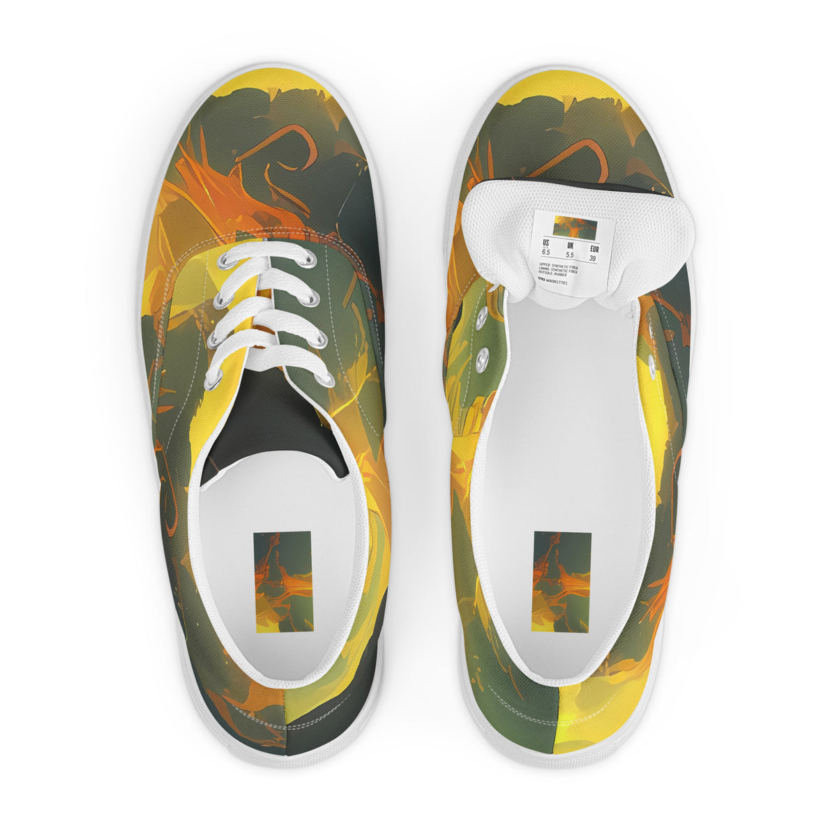Women's Lace-Up Canvas Shoes - Tempest Torrent