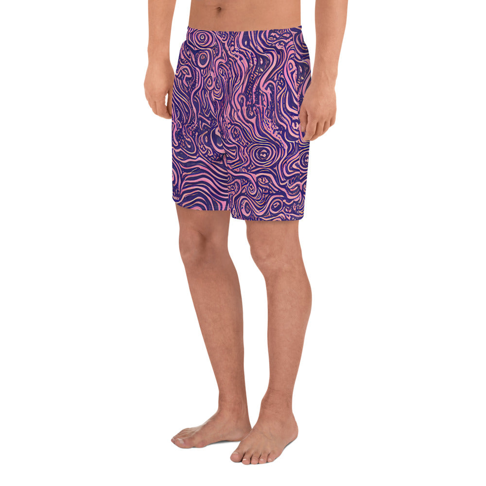 Men's Athletic Shorts - Ethereal Etch