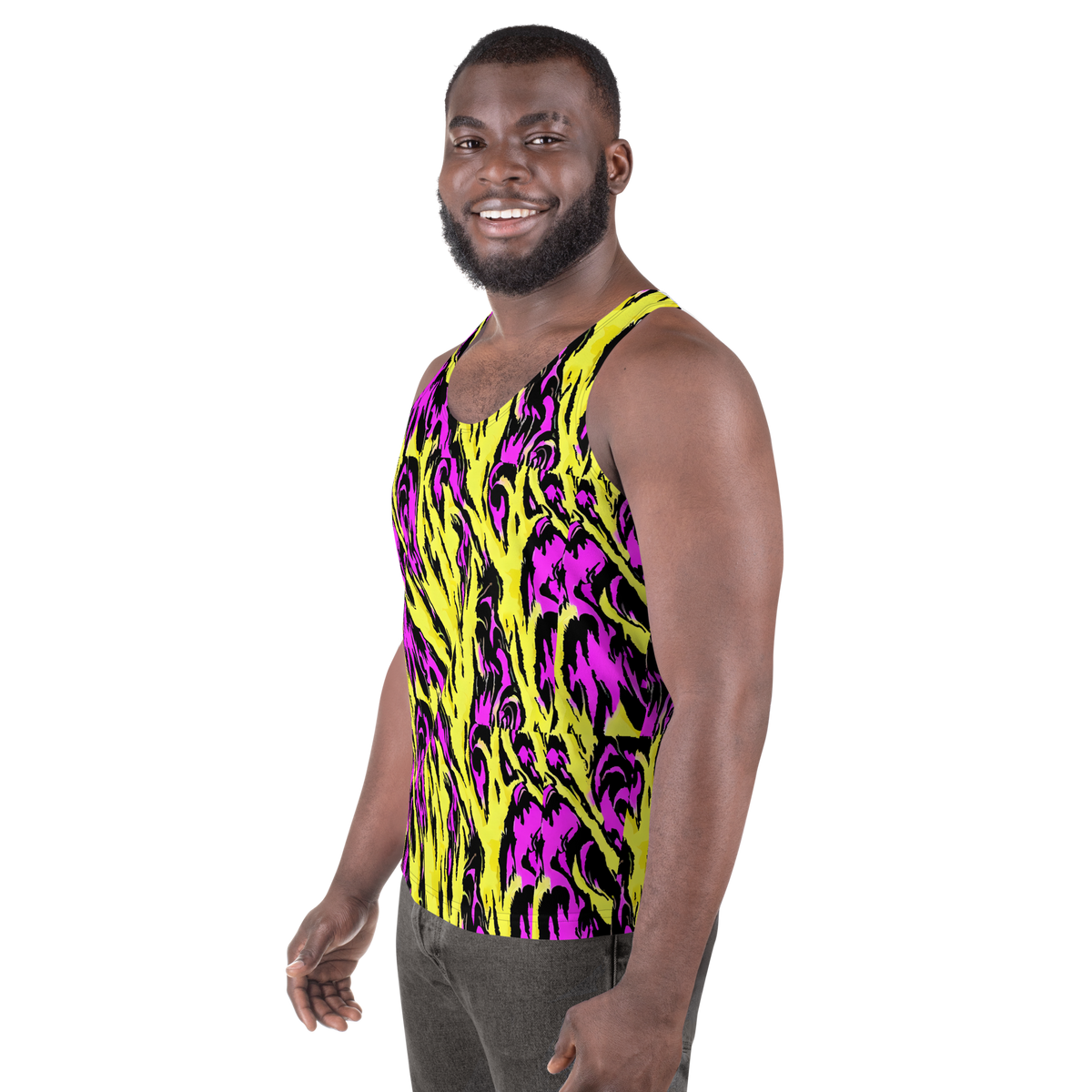Men's Tank Top - Neon Savanna