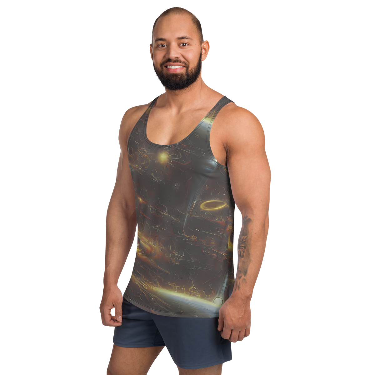 Men's Tank Top - Quantum Illusions