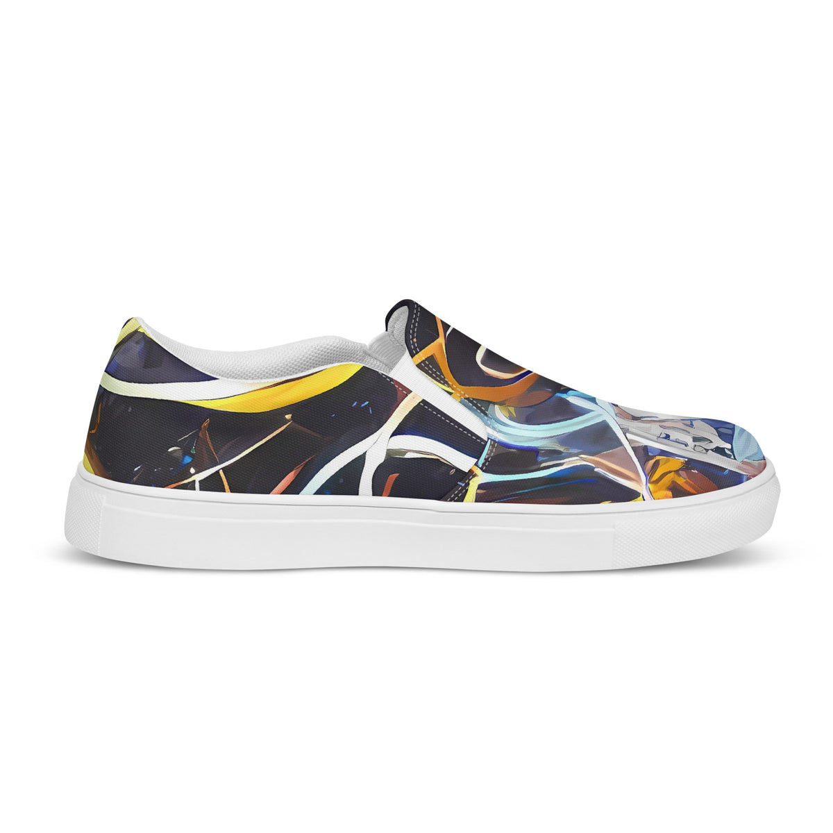 Women's Slip-On Canvas Shoes - Brown Surge