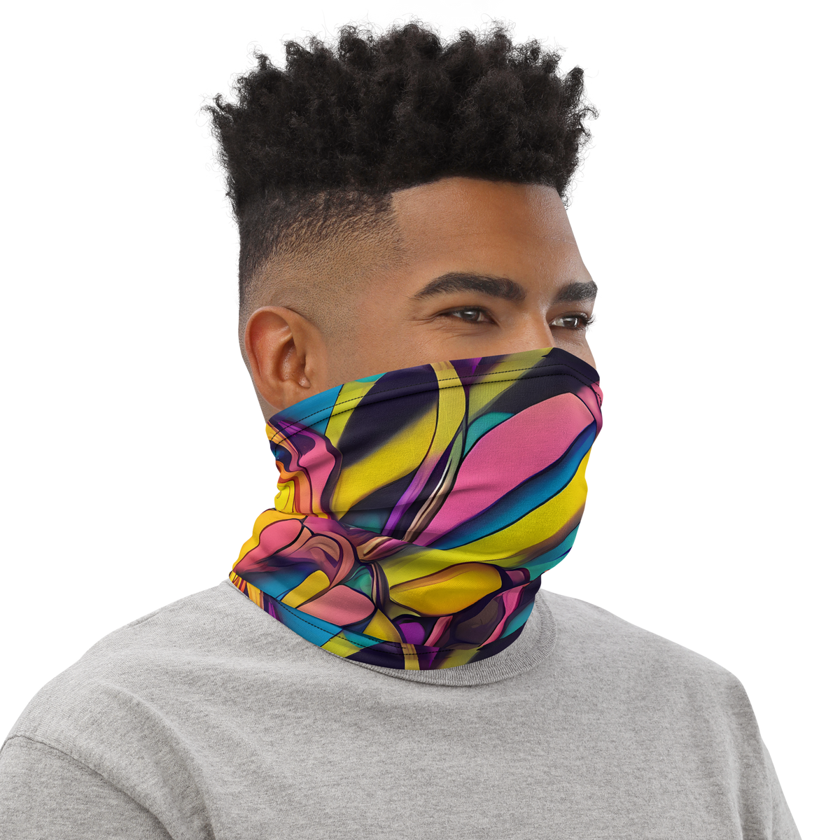 Neck Gaiter - Pre-Raphaelite Wave