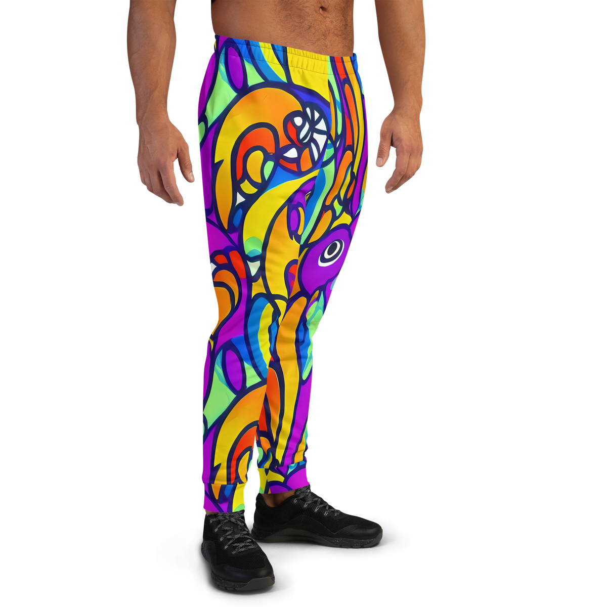 Men’s Joggers - Kaleido Fish
