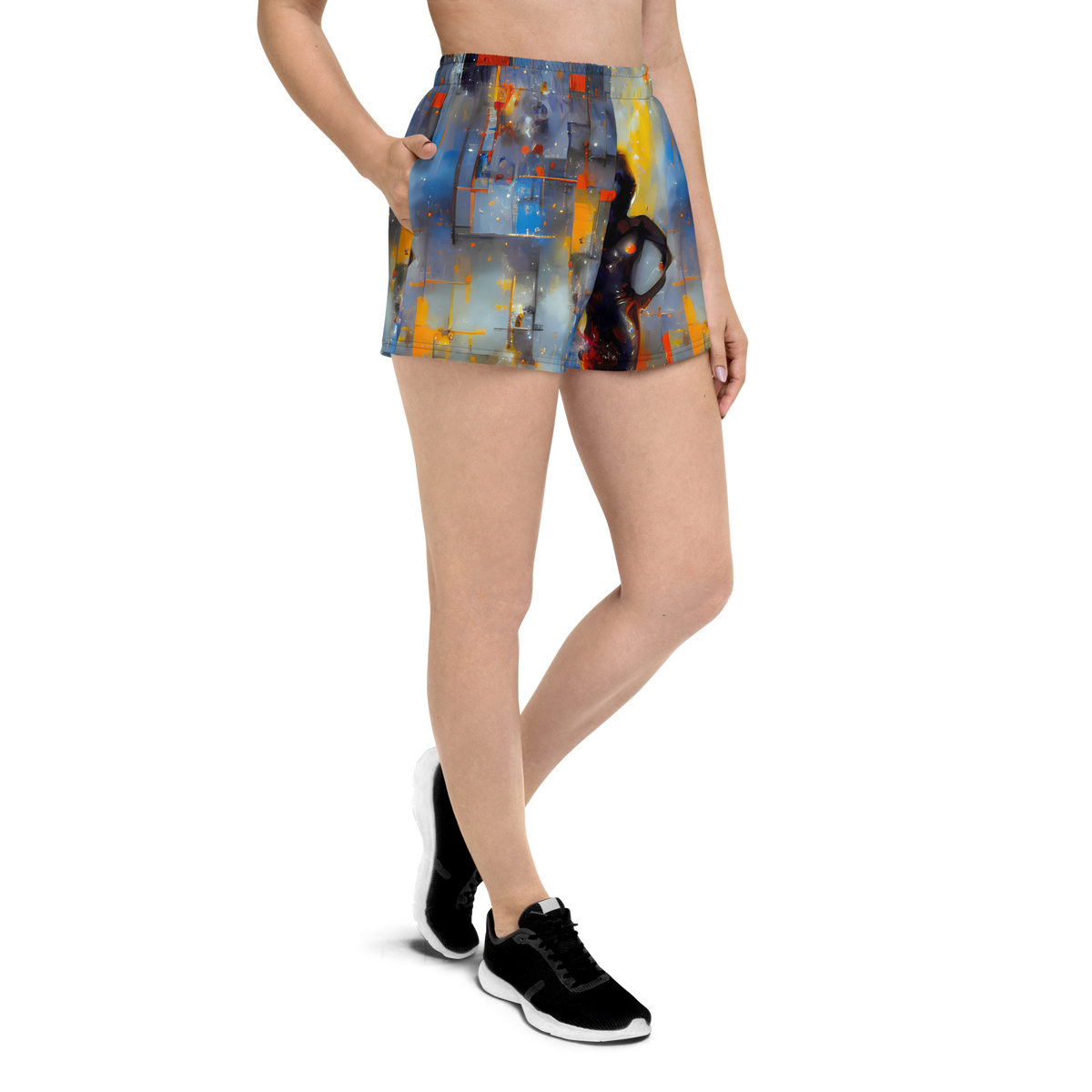 Women’s Athletic Shorts - Neoblock Fusion