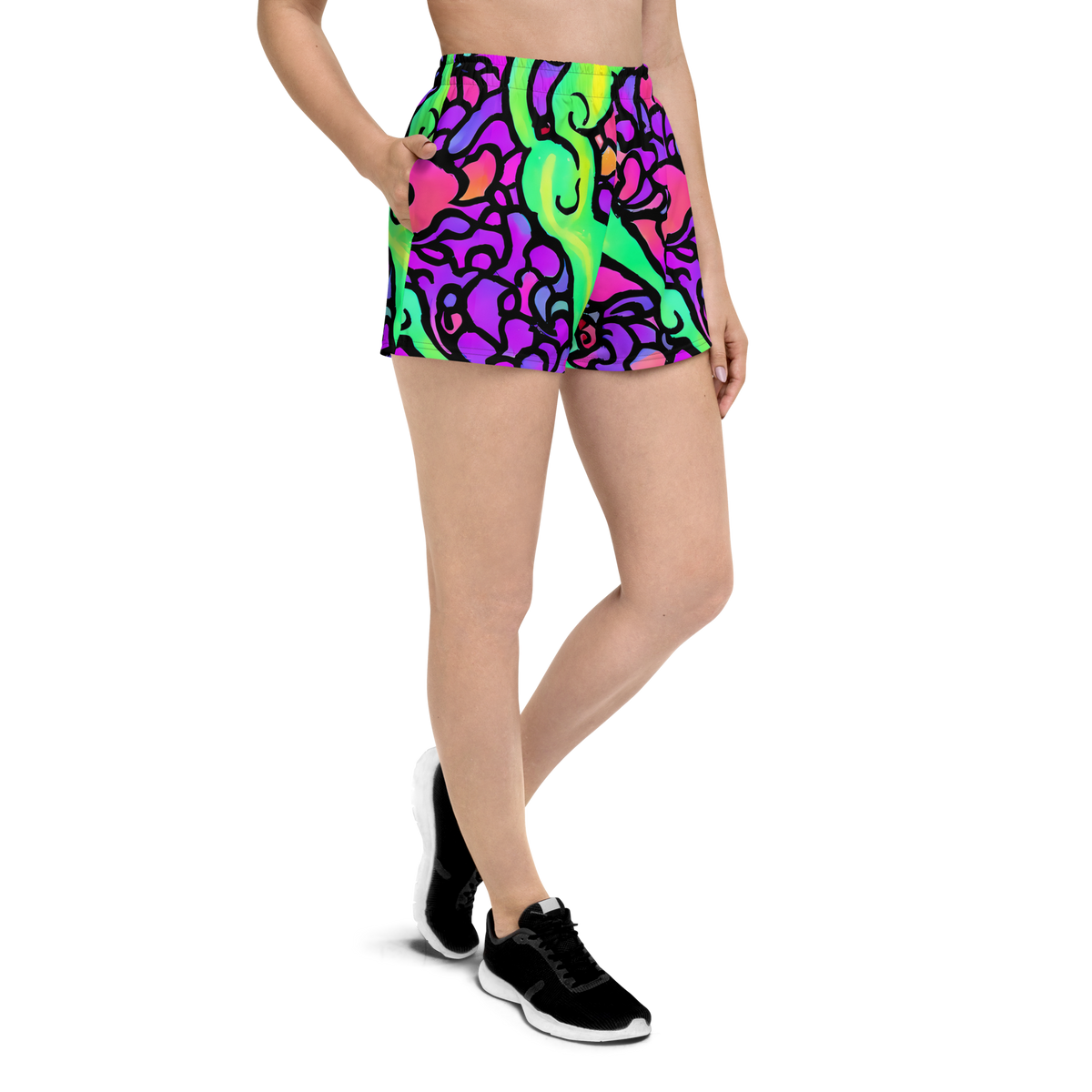 Women’s Athletic Shorts - Kent's Crescendo