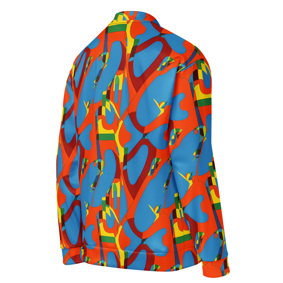 Bomber Jacket - Fire Ocean Fusion