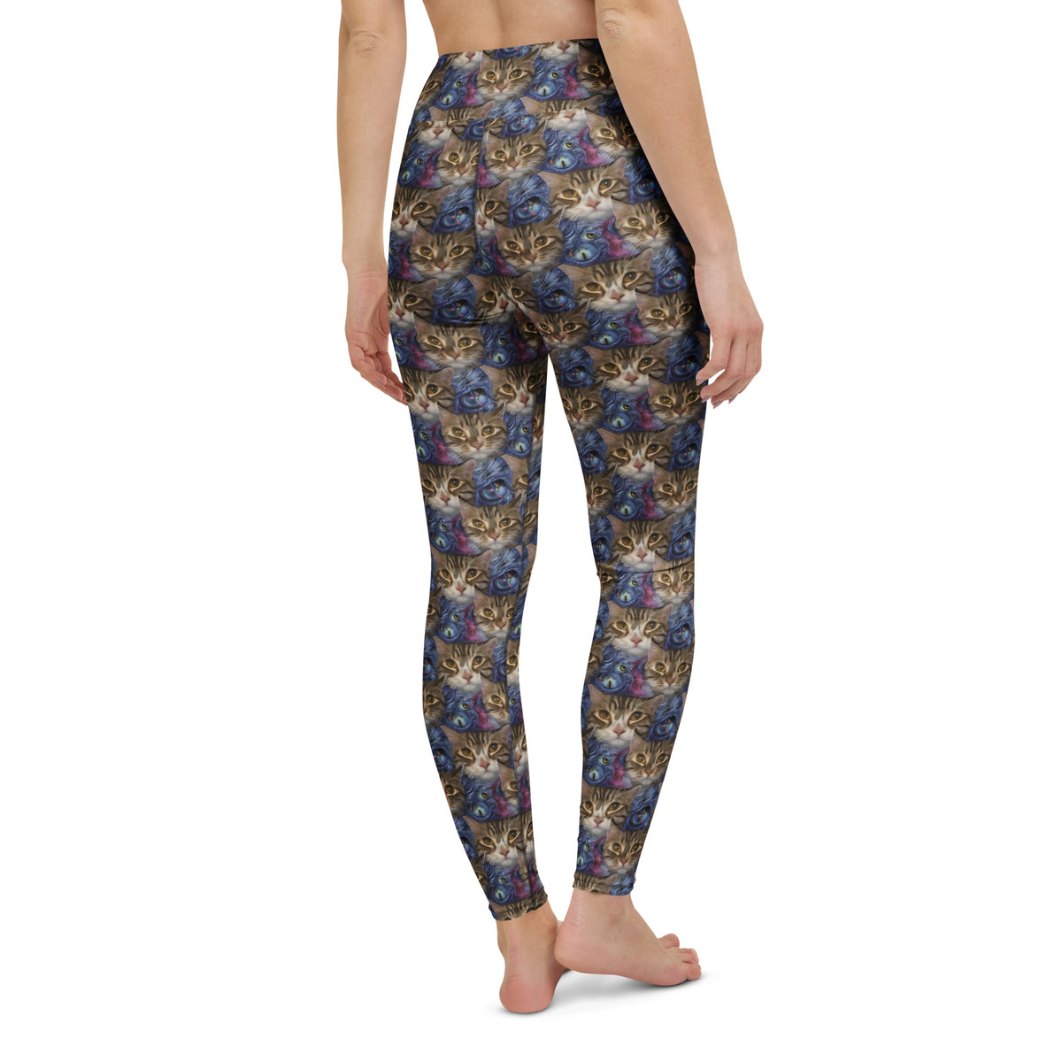 Yoga Leggings - Feline Fantasy