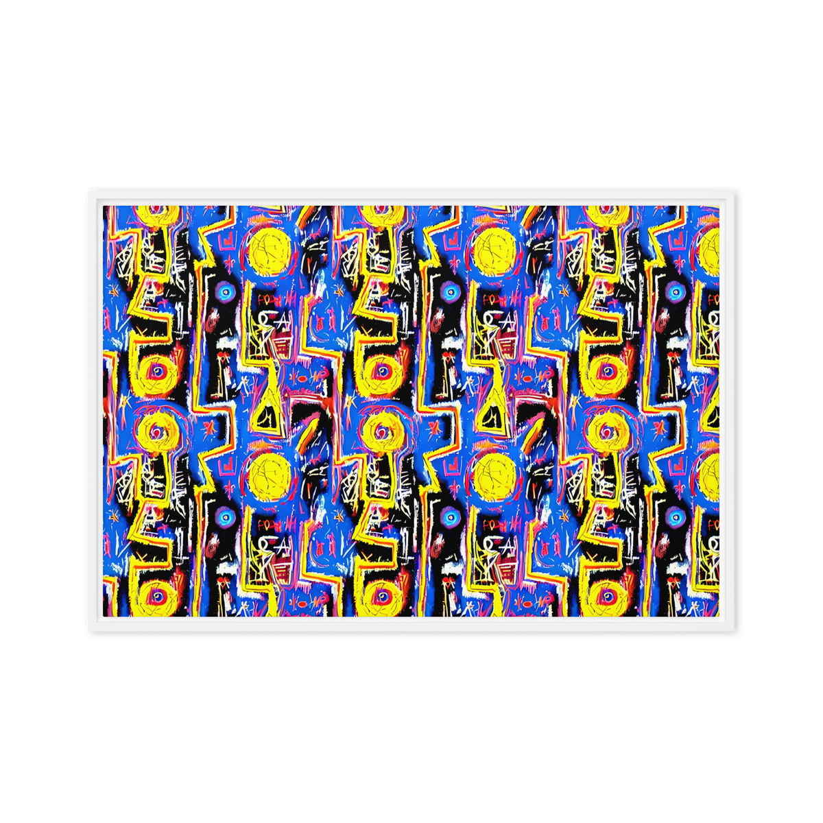 Framed Canvas - Radiant Mayhem