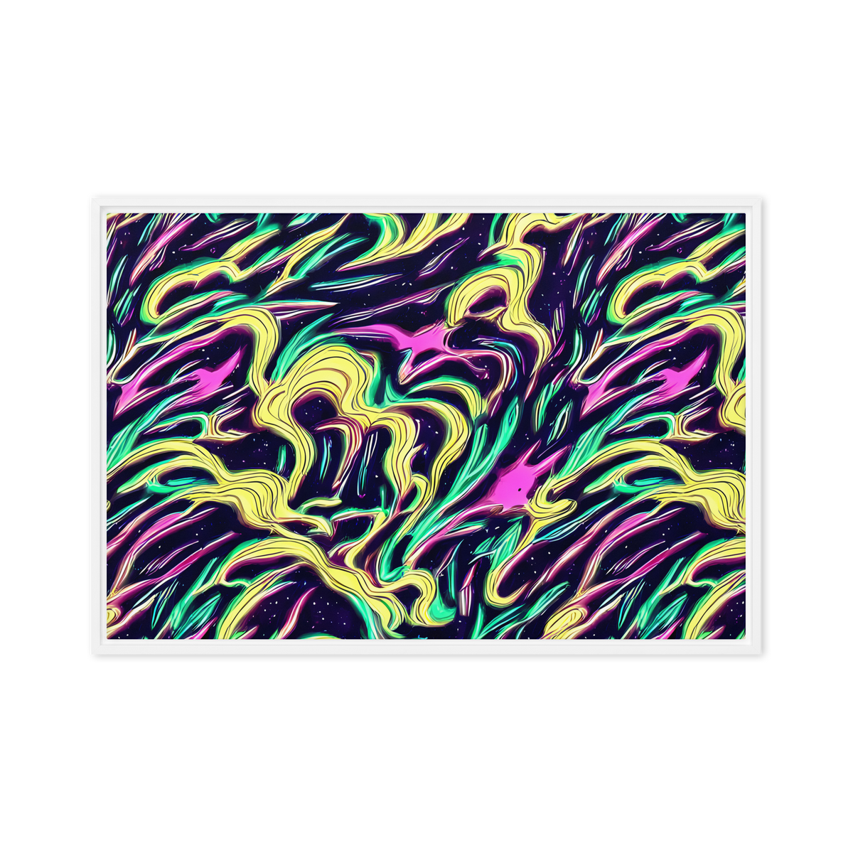 Framed Canvas - Casson's Whirl
