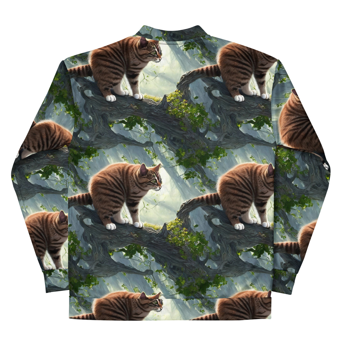 Bomber Jacket - Whiskered Enigma
