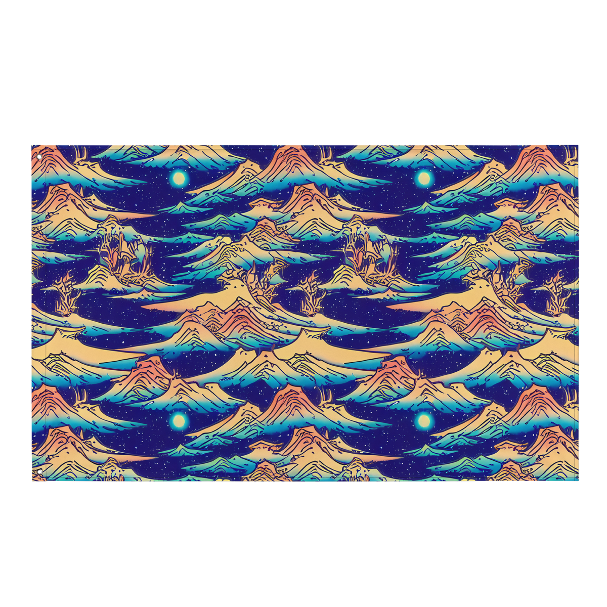 Flag - Mystical Mountain Mirage