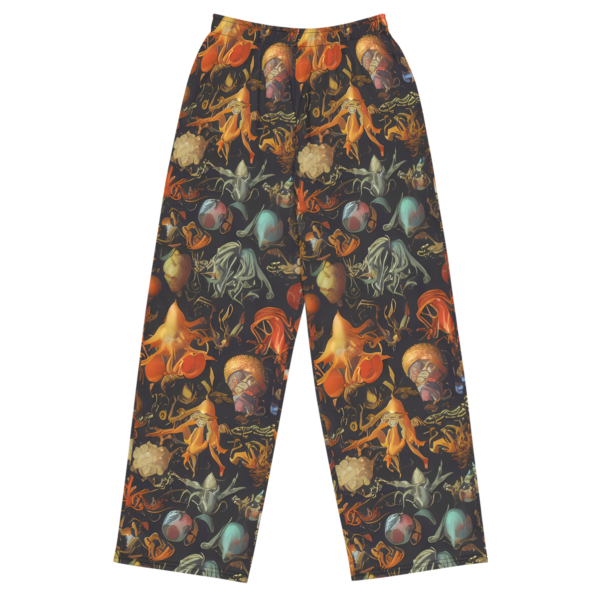 Wide-Leg Pants - Florescent Void