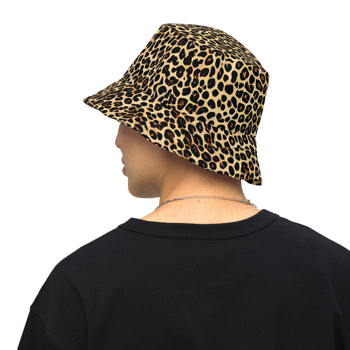 Reversible Bucket Hat - Cheetah Mosaic