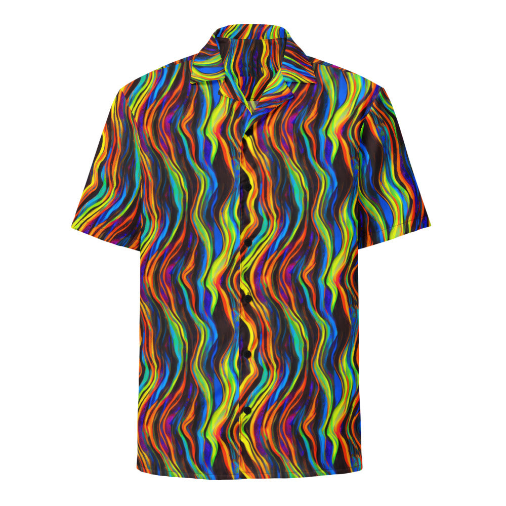 Button Shirt - Celestial Waves
