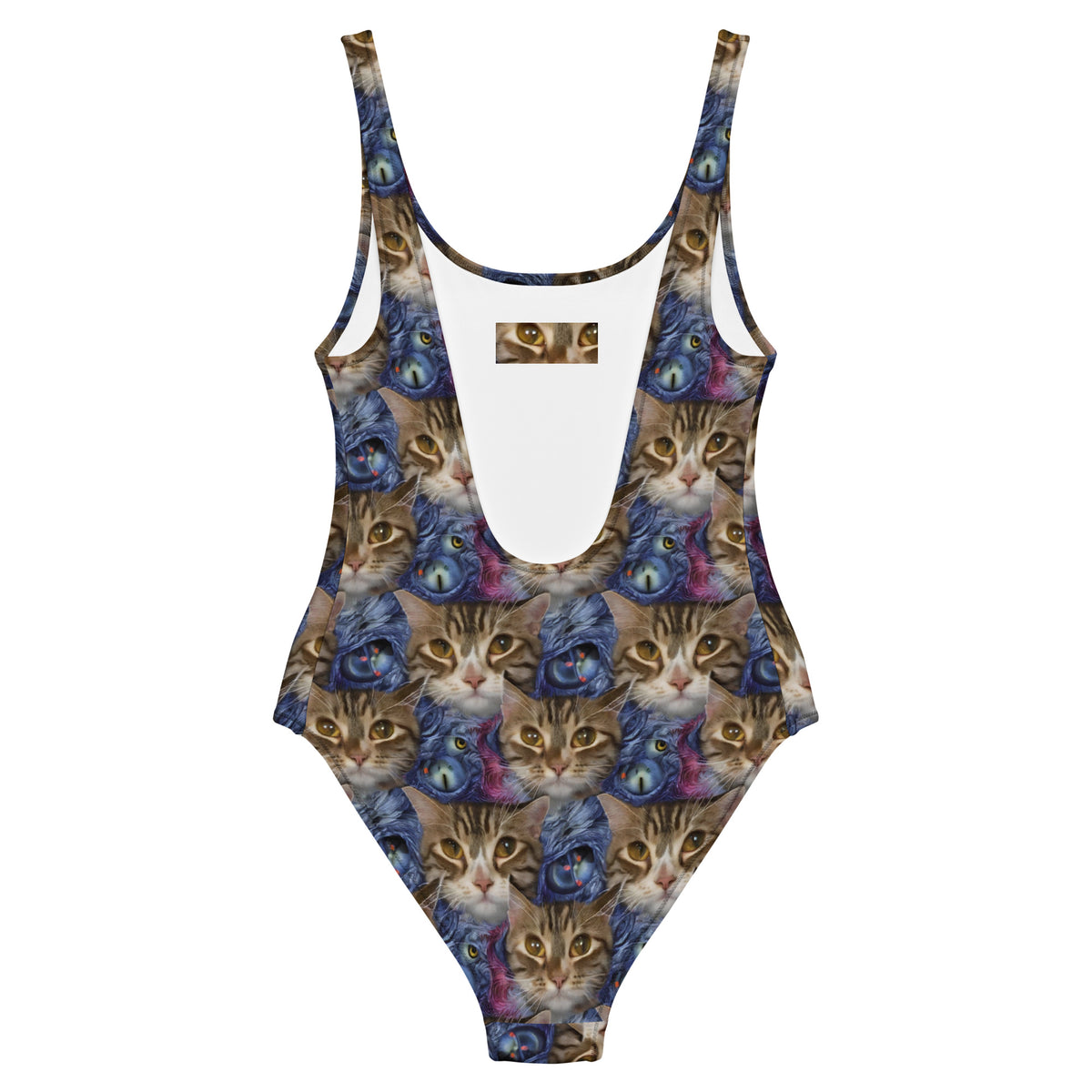 One-Piece Swimsuit - Feline Fantasy