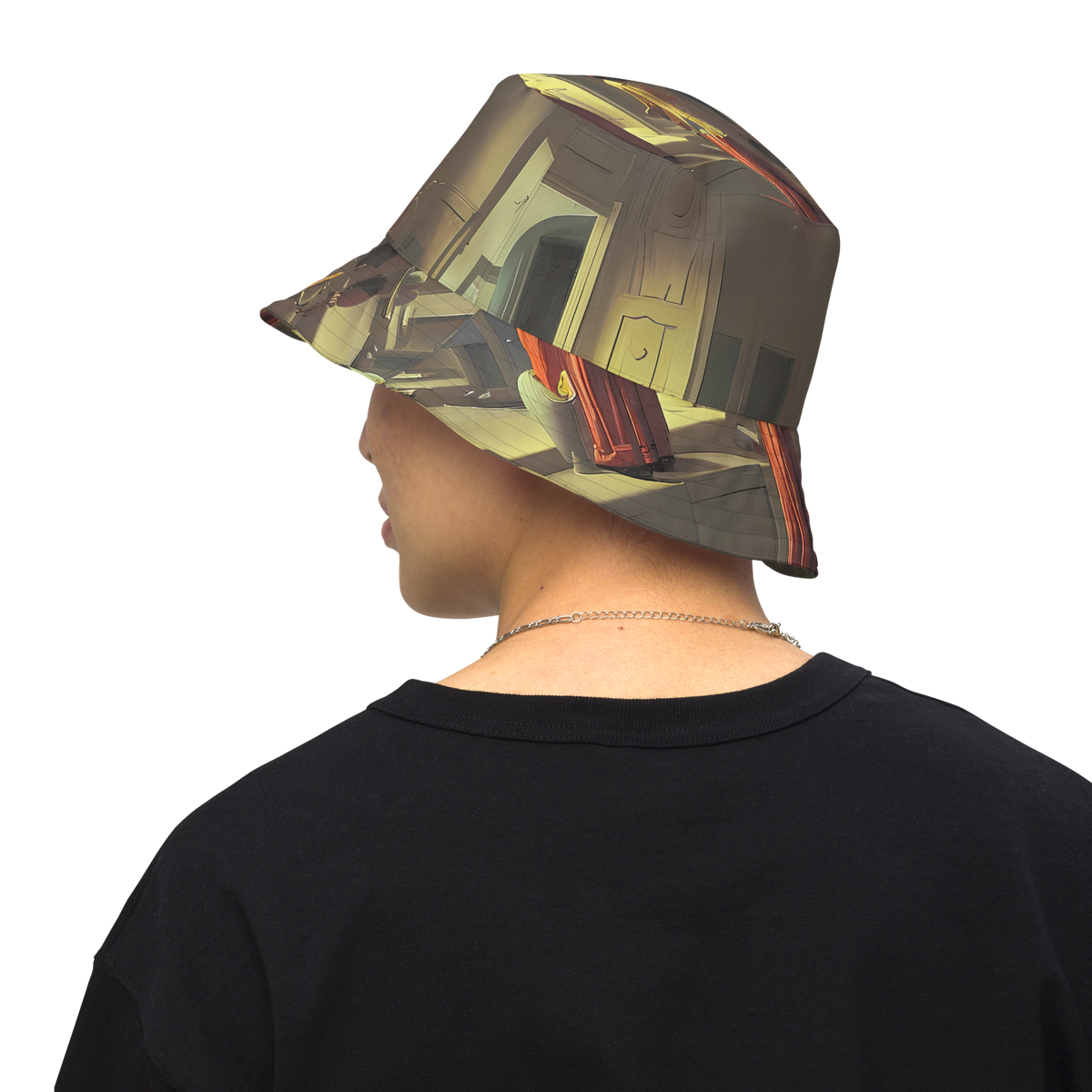 Reversible Bucket Hat - Surreal Shadows