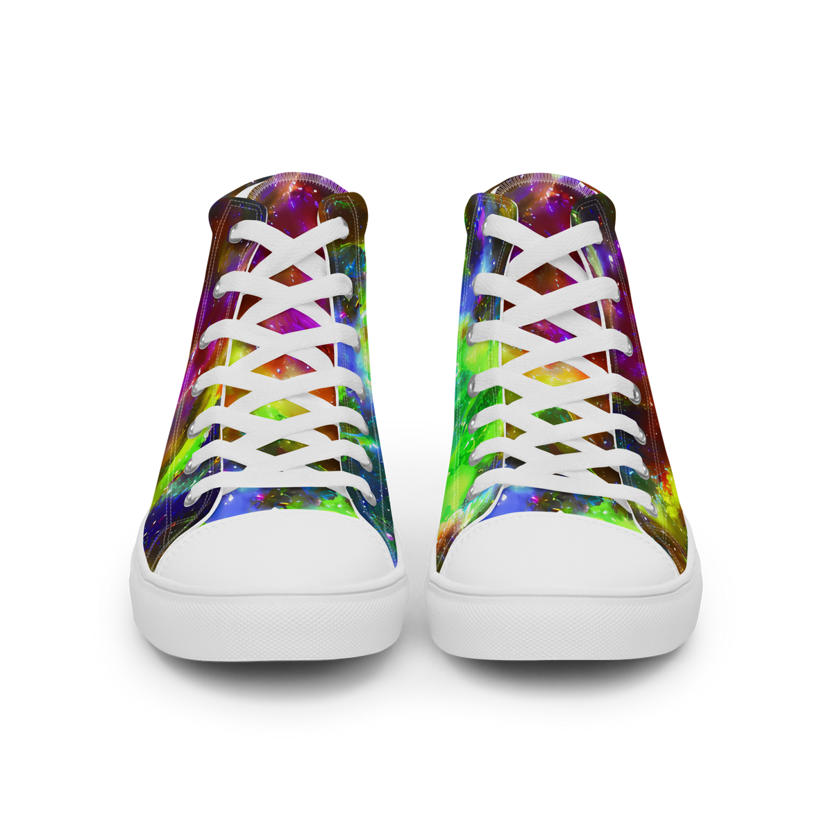 Men's High Top Canvas Shoes - Neer Nebula